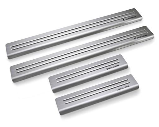 Накладки на пороги для Jeep Grand Cherokee WK2