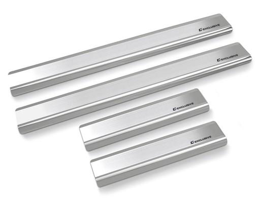 Накладки на пороги для Nissan Qashqai J11