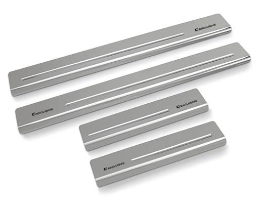 Накладки на пороги для Opel Astra H