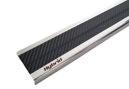 Накладки на пороги для Toyota Corolla Cross та 2022+