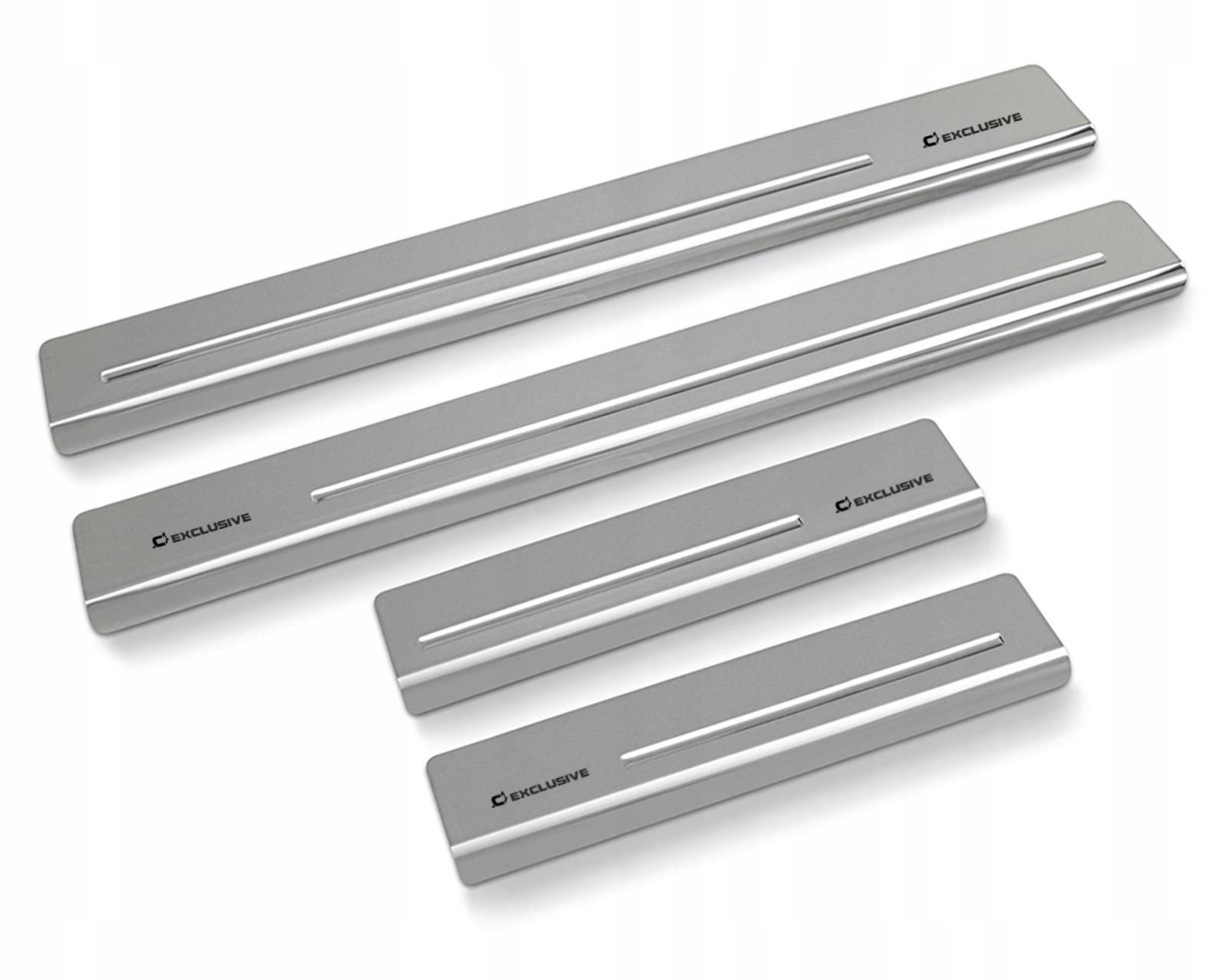 Накладки на пороги для Volkswagen Golf VI Plus