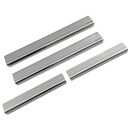 Накладки на пороги Honda CR-V 2012-2019. СТАЛЬ