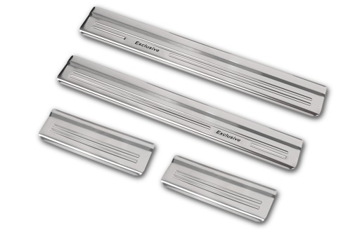 Накладки на пороги MAZDA CX-5 II Накладки на пороги з 2017 НЕРЖАВІЮЧА СТАЛЬ