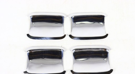 Накладки на дверні ручки Ford Transit Connect 2002-2006 Хром