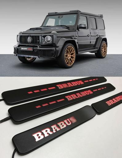 Накладки на пороги Brabus Mercedes G-class W463A W464