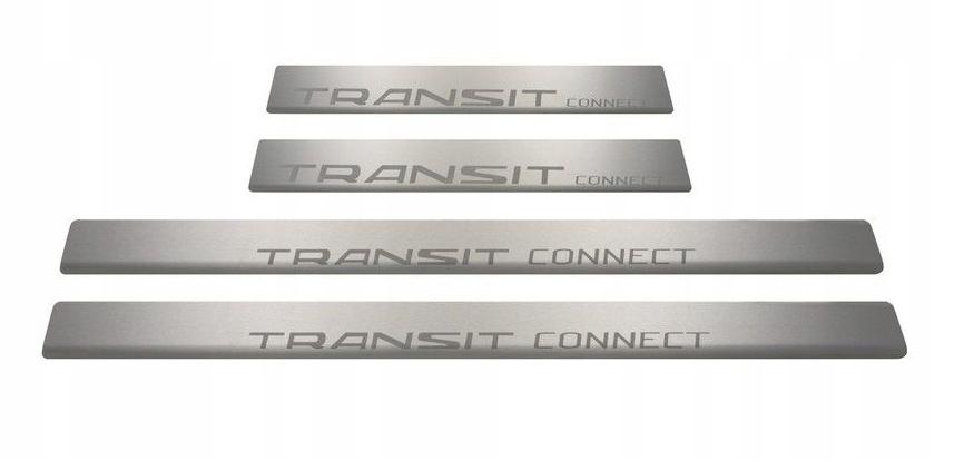 Накладки на пороги Ford Connect mk2 з 2014 року.