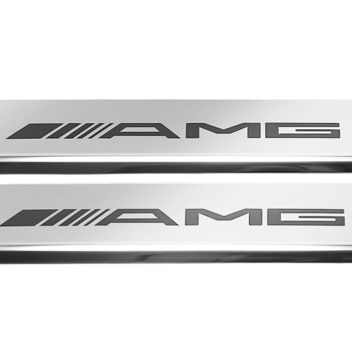 MERCEDES C Coupe C205 AMG Накладки на пороги, покриття з нержавіючої сталі 304