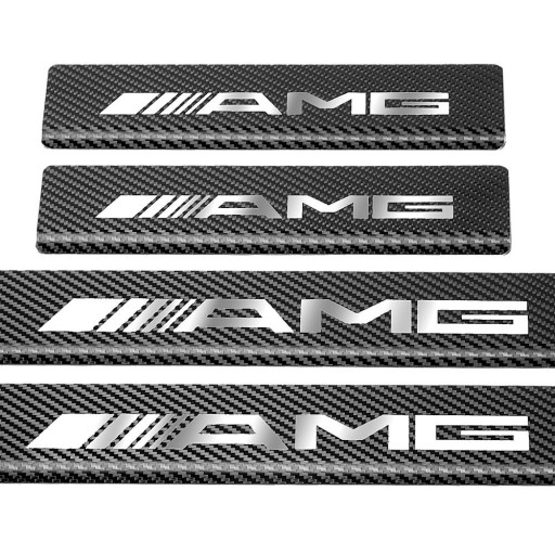 MERCEDES ML W166 AMG Накладки на пороги из нержавеющей стали 304