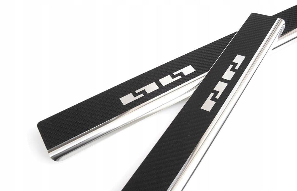 Накладки на пороги Opel CORSA D 3D