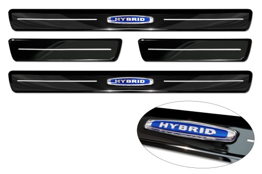 Накладки на пороги VOLVO XC90 II 2015 / FL