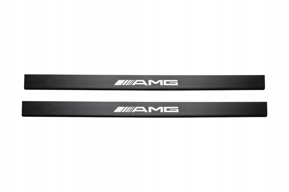 Накладки на пороги Carbon MERCEDES CLK W209 (AMG)