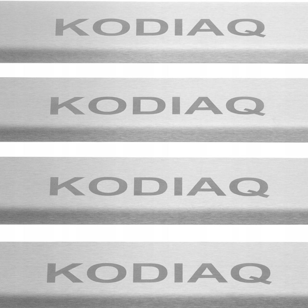 Накладки на пороги SKODA Kodiaq після 2016 року.