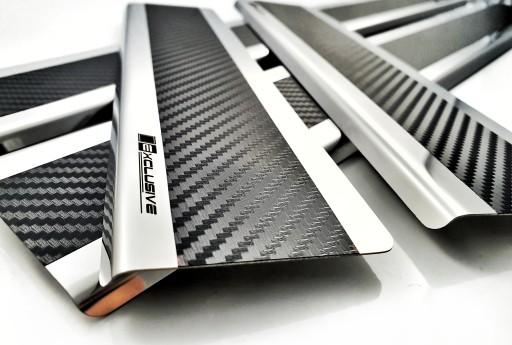 Накладки на пороги пороги молдинги Chevrolet Cruze