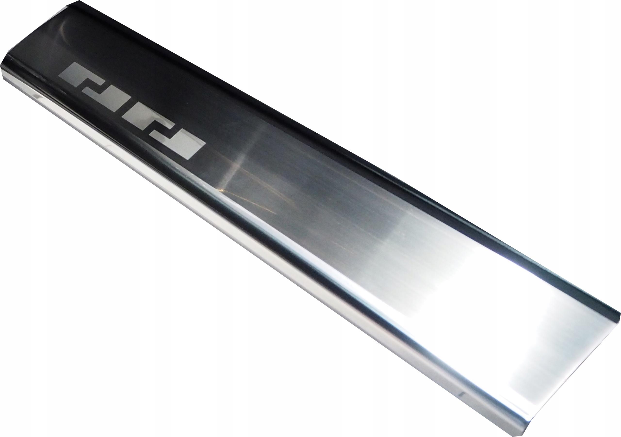 Сталеві накладки на пороги VOLVO C30 - накладки на пороги