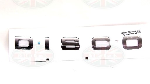 Наклейка DISCO для кришки багажника Land Rover Discovery Sport L550 LR086210