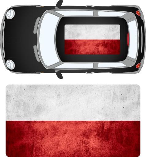 Наклейка Mini COOPER Roof flag 3M FOIL # 2