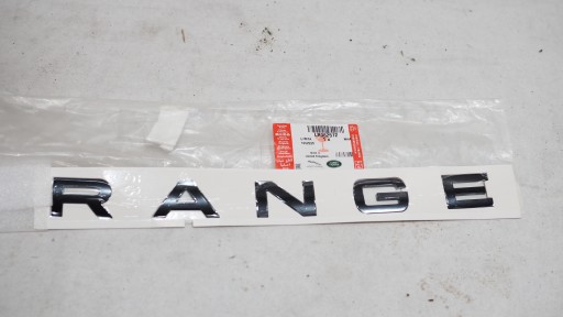 Новая наклейка «RANGE» на крышку двигателя RR Evoque.