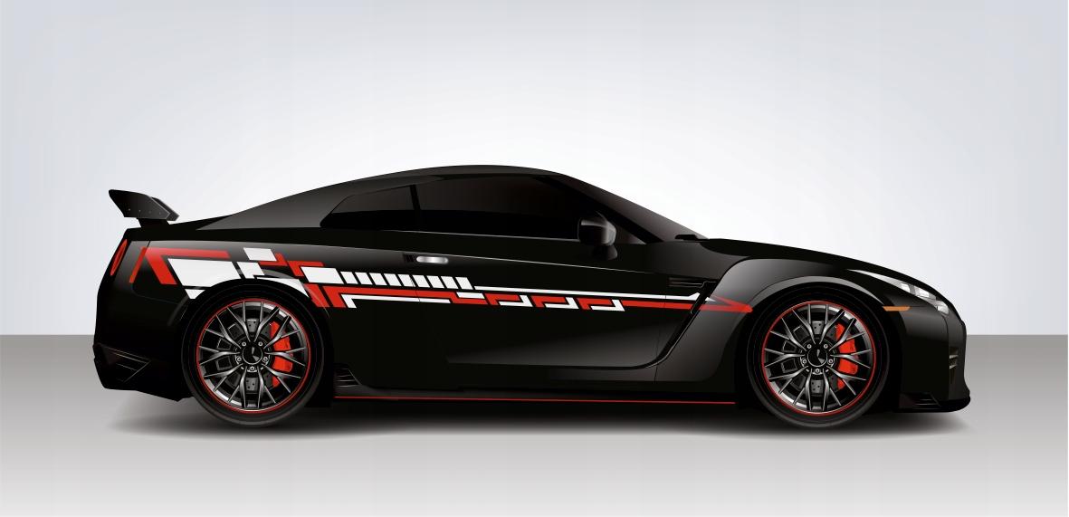 Тюнінг наклейка ремені на авто, автомобіль якість!