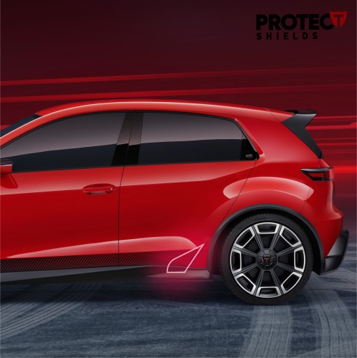 5L0807905C - Наклейка захисна плівка на двері Skoda Yeti ліва