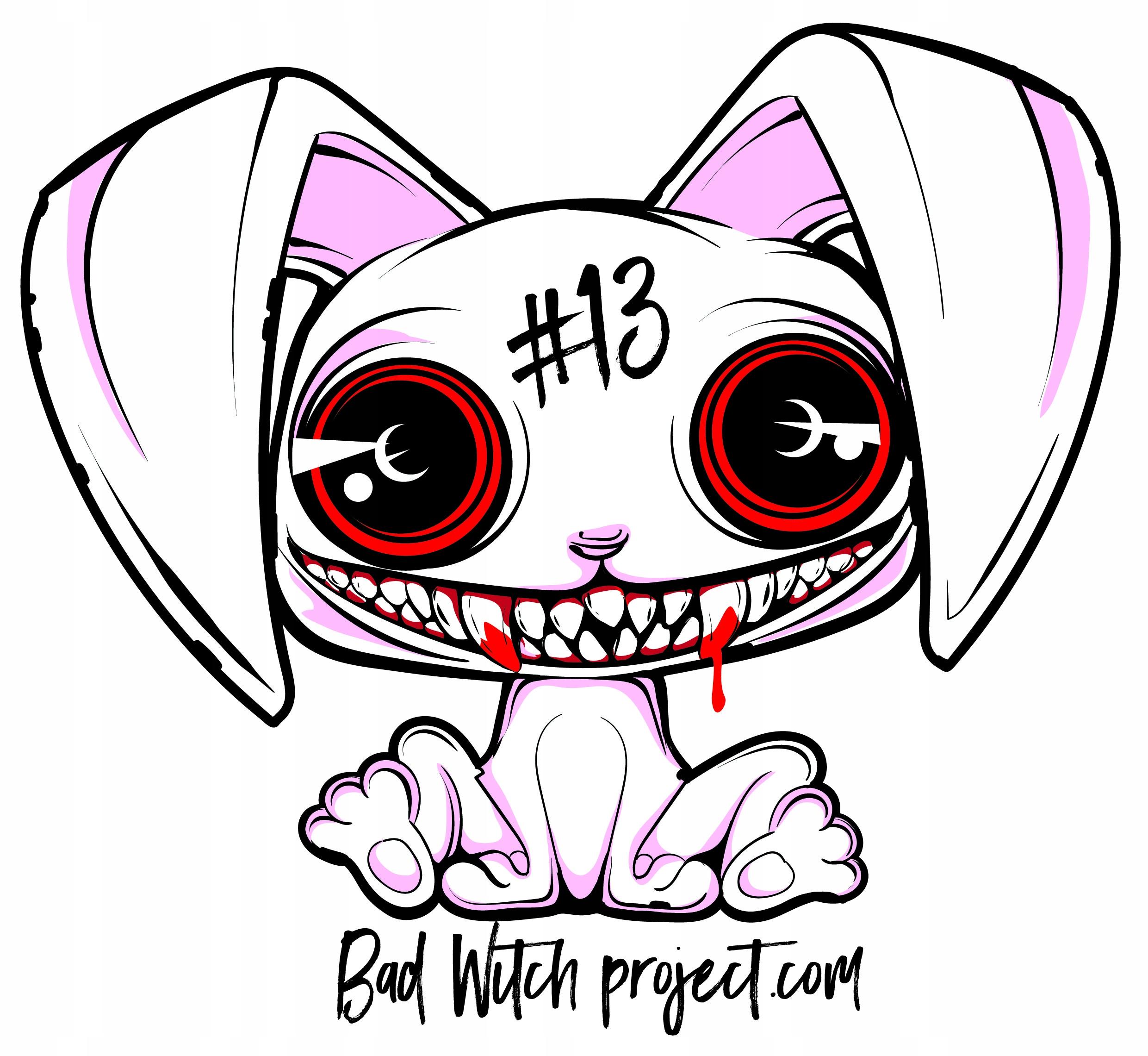 Наклейка на автомобіль wlaps Bunny ваш текст 60 см