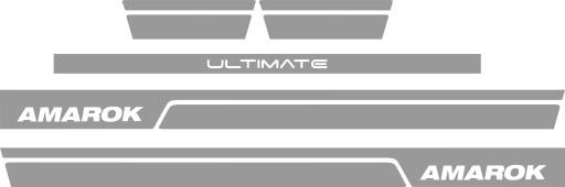 Наклейка, наклейки для VW AMAROK комплект ULTIMATE