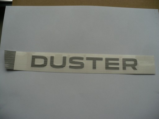 908900234R - Задня наклейка з надписом Dacia Duster II сіра
