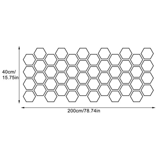 Hexagon honeycomb sticker sticker s