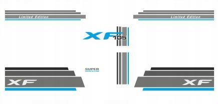 Наклейки DAF Xf_v2_super SPACECAB_polimer_green