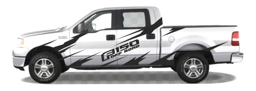 Наклейки Ford F150, Dodge RAM off road BIG PROTECTOR