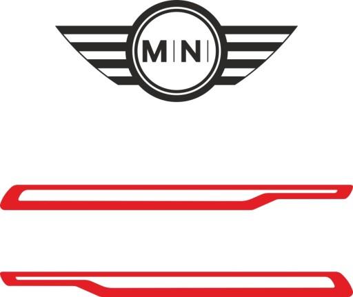 Мини Купер наклейки боковые полосы R50 R53 R56