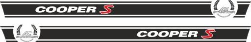 Наклейки Mini cooper S