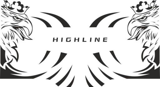 Наклейки фанера Scania HIGHLINE_v20_green