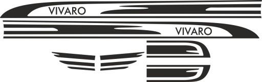 Opel VIVARO, хит наклейки-высокое качество