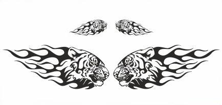 Наклейки полимер _ _ VOLVO FH3 V15 _ _ _ green