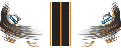 Наклейки полимер _ _ VOLVO FH3 v21 _ _ _ green