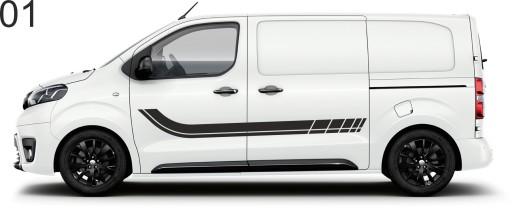 Peugeot Expert Citroen Jumpy Opel Vivaro decals