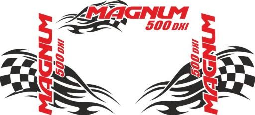 Наклейки RENAULT MAGNUM v11_polimer_green