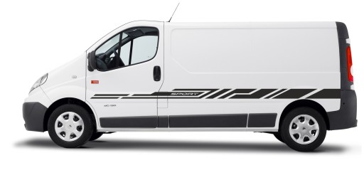 Наклейки Renault Trafic Opel Vivaro LONG L2 New Line SPORT, 1 цвет