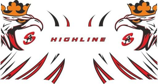 Наклейки Scania HIGHLINE_v32_polimer_green