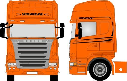 Набор стикеров SCANIA STREAMLINE