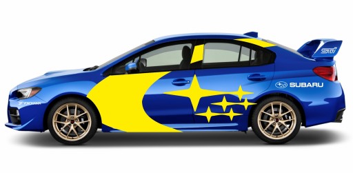SUBARU IMPREZA WRX Rally Нові наклейки