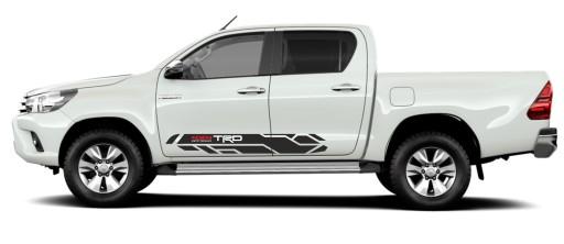 Toyota Hilux пикап 4X4 OFF-ROAD BELTS Stickers