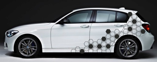 Наклейки для тюнінгу Hexagon BMW VW SKODA AUDI