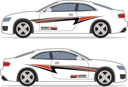 Tuning stickers for car, car-various designs