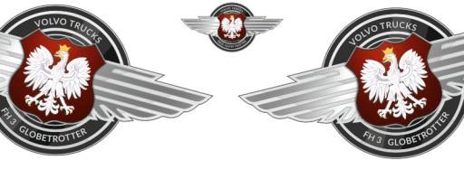 Наклейки VOLVO FH3 _ v27_ _ _ полімер _ green