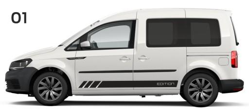 VW Caddy Edition Stickers-LONG TERM FILM