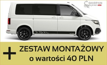 Наклейки VW T5 T6, ТОП, 4+ варианта
