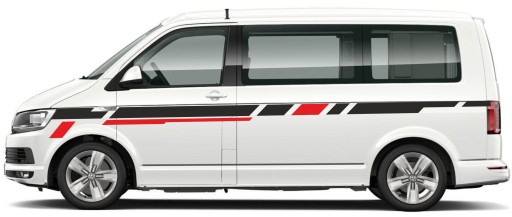VW T5 T6 Transporter Наклейки, боковые ремни, Тюнинг