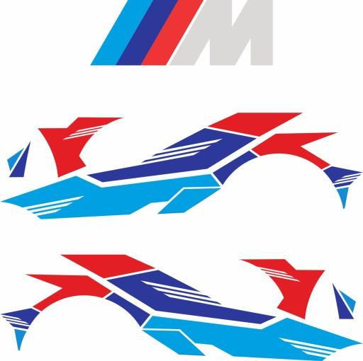 BMW MPerformance тюнинг боковые наклейки