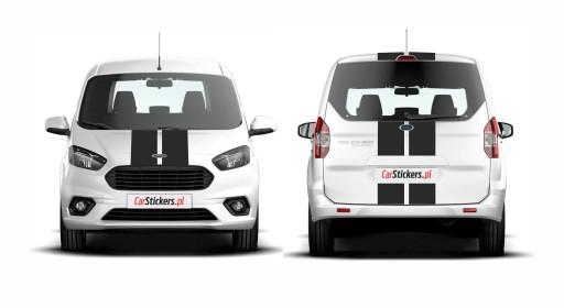 Наклейки капот и задняя часть Ford Tourneo Courier